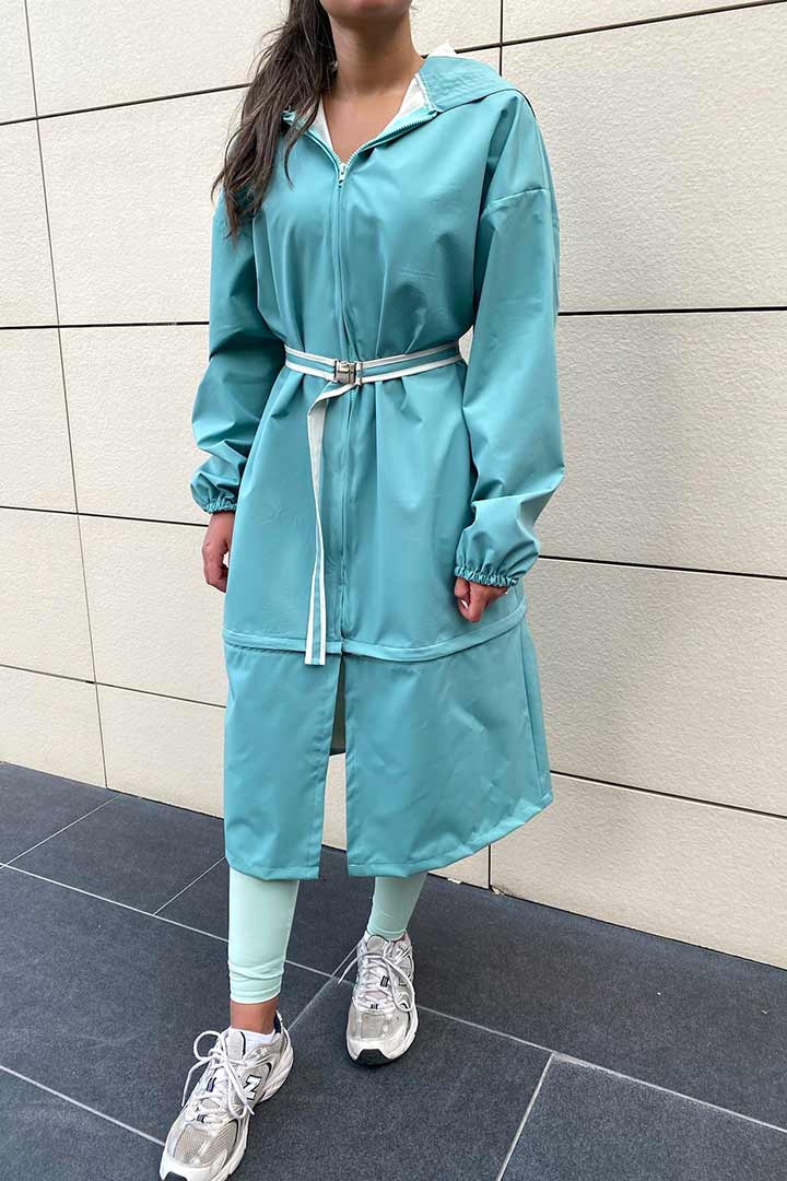 Picture of Two Length Teal Jacket