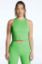 Picture of Ribbed Muscle Crop-Summer Green