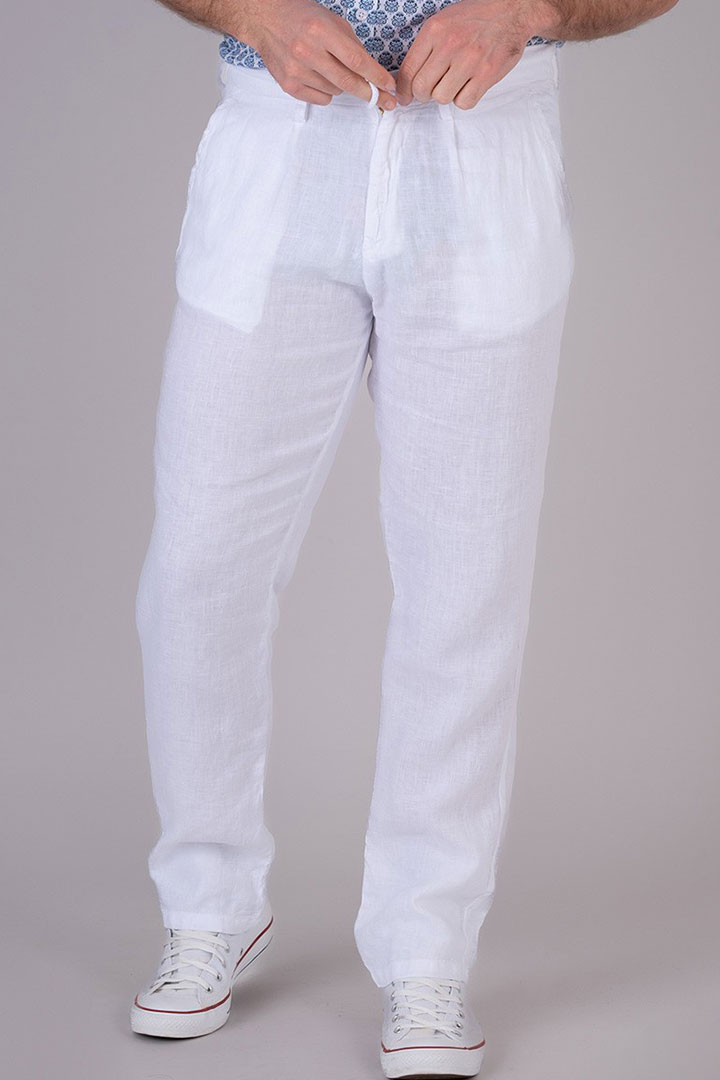 Picture of Pantalon LIN Hom. - Blanc