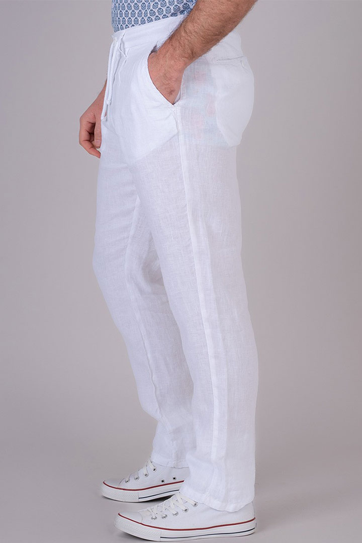 Picture of Pantalon LIN Hom. - Blanc