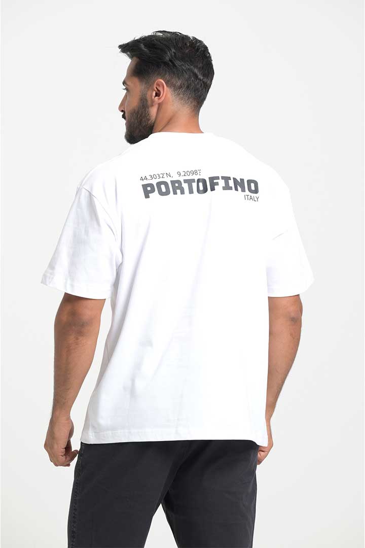 Picture of Portofino Oversized T-Shirt-White