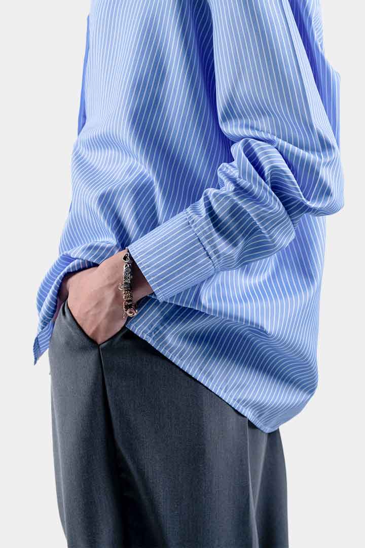 Picture of Classic Striped Shirt-Blue