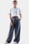 Picture of Waist Cut Out Trousers-Grey