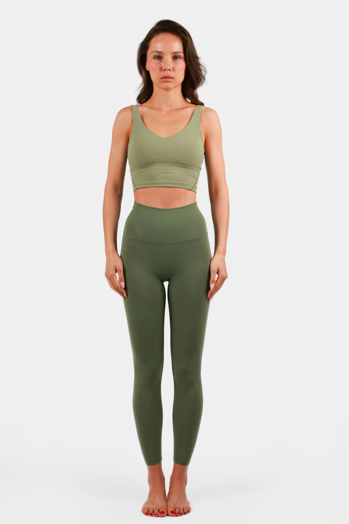 Picture of Everywear Compression Leggings-Lake Green 