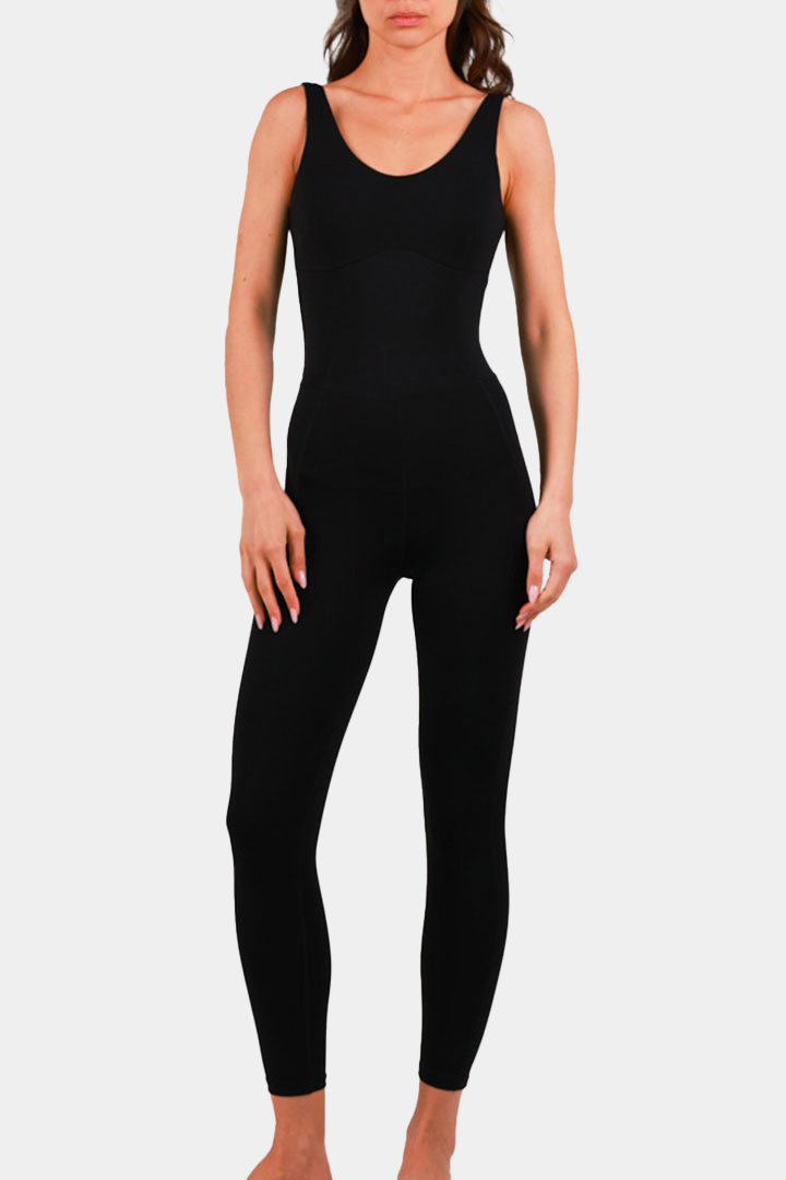 Picture of Everywear Sculpting Jumpsuit-Black