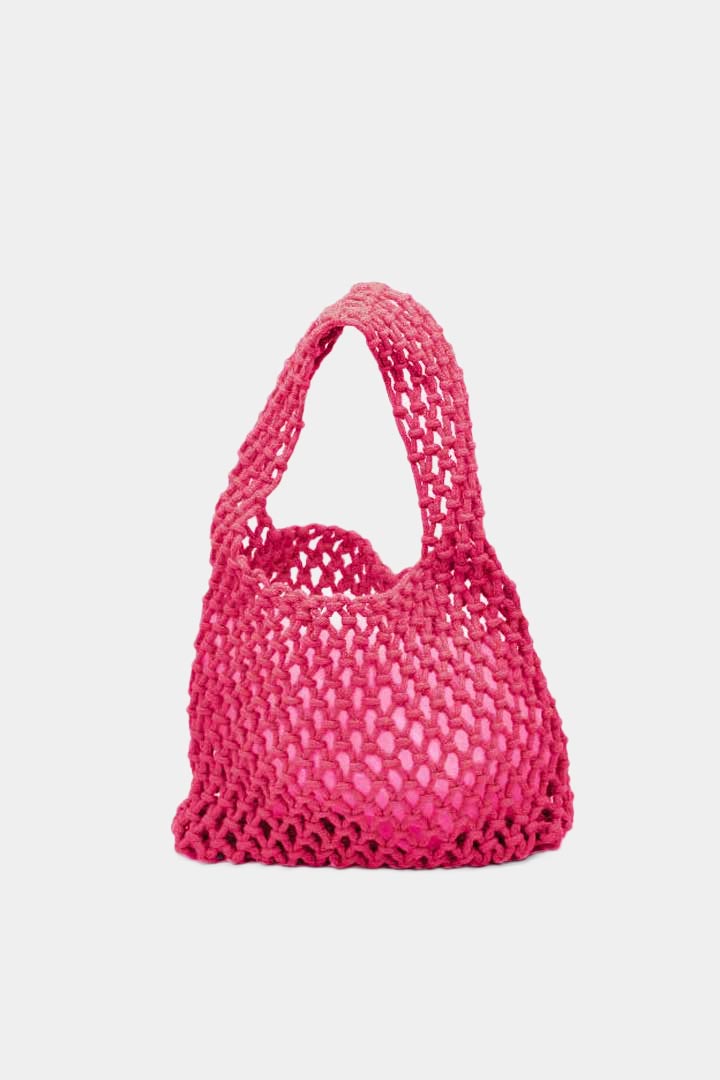 Picture of Hand Knit Bag-Pink