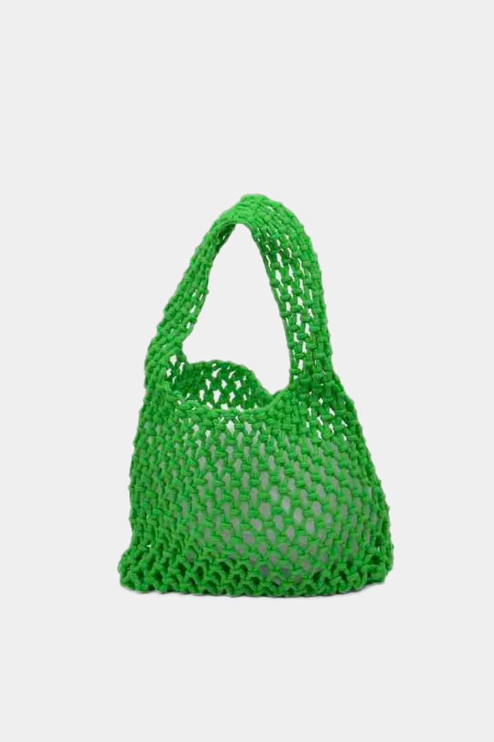 Picture of Hand Knit Bag-Dark Green