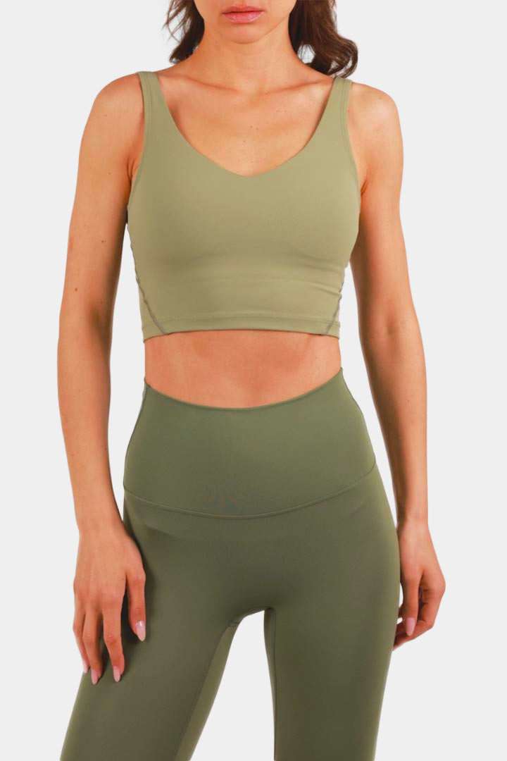 Picture of Everywear V-Neck Tank-Macha Green