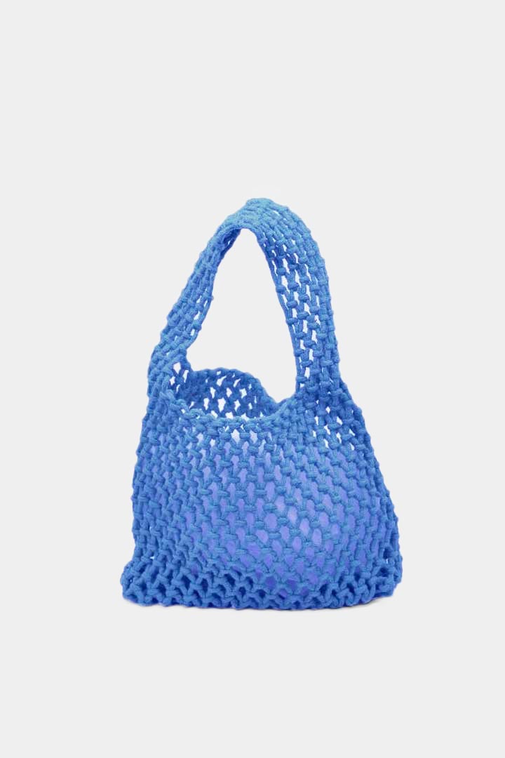 Picture of Hand Knit Bag-Blue