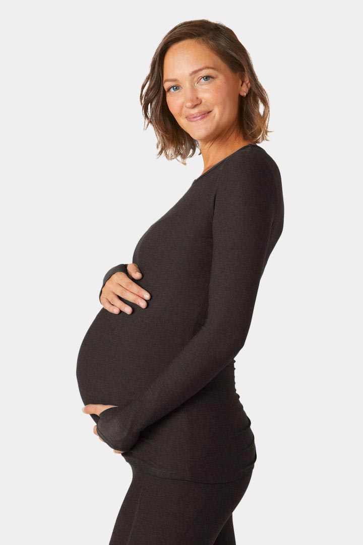 Picture of Featherweight Count On Me Maternity-Black