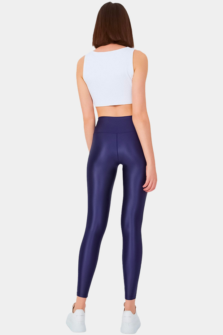 Picture of Leatherx Leggings - Night blue