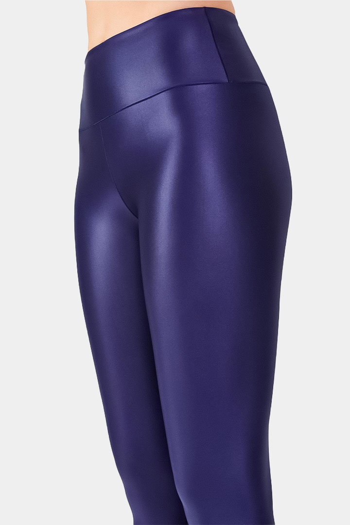 Picture of Leatherx Leggings - Night blue