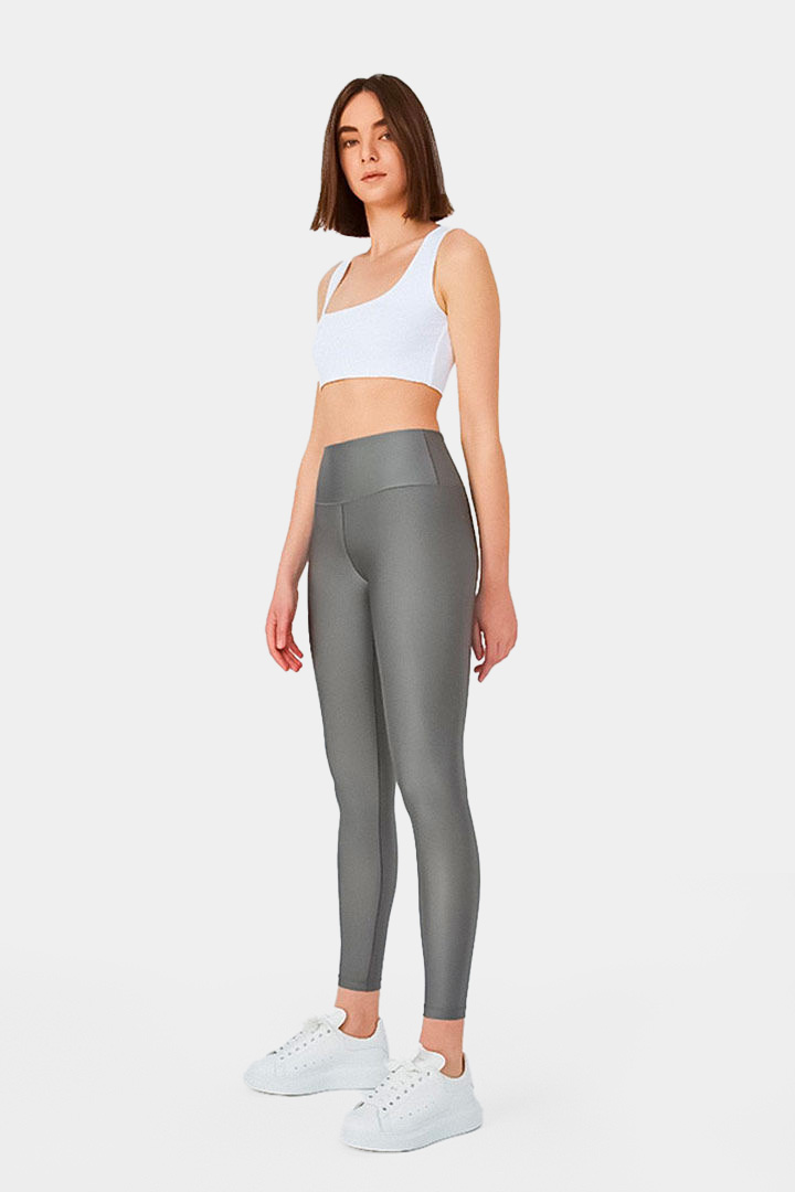 Picture of Glitter Leggings-Silver