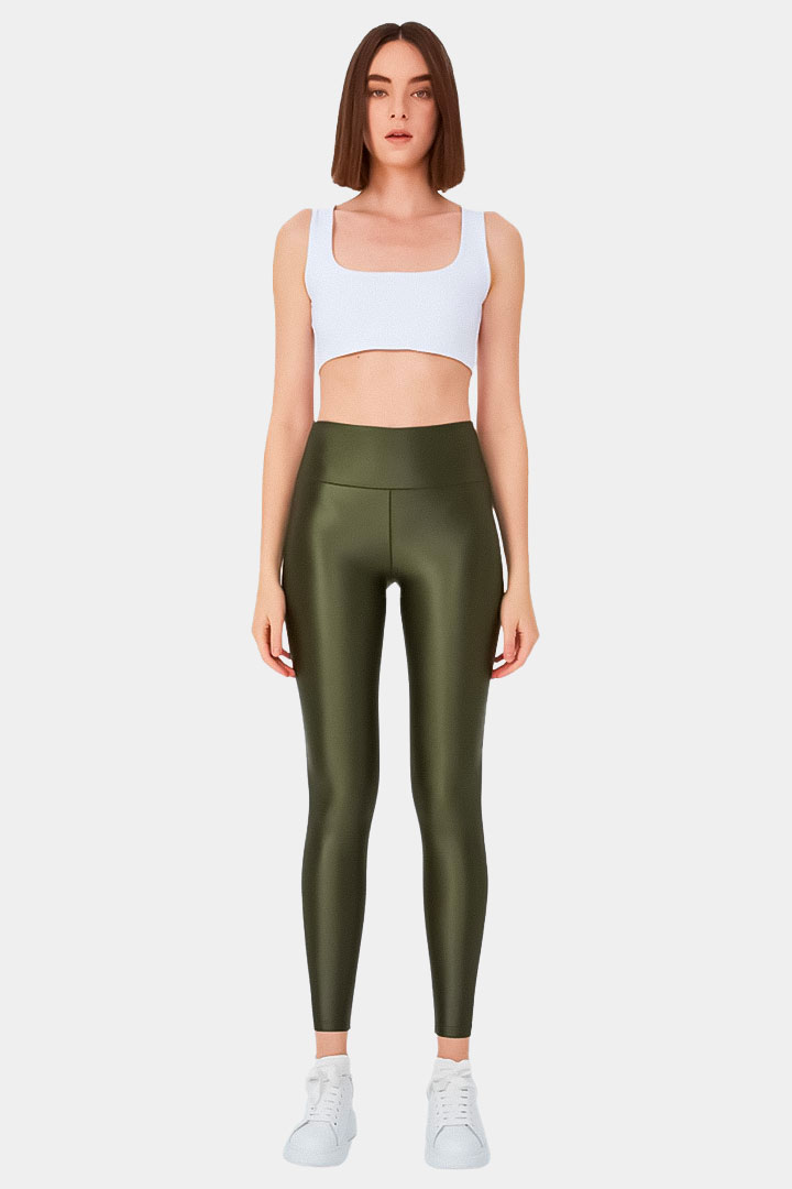 Picture of Leatherx Leggings - Olive