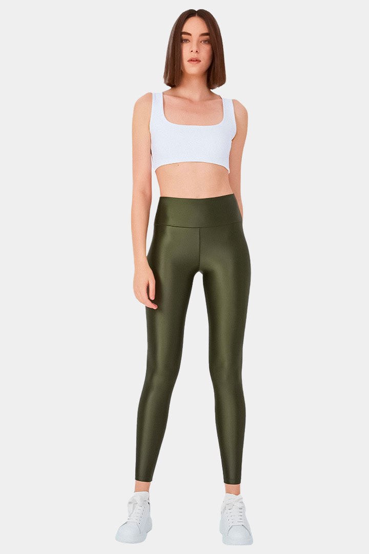 Picture of Leatherx Leggings - Olive