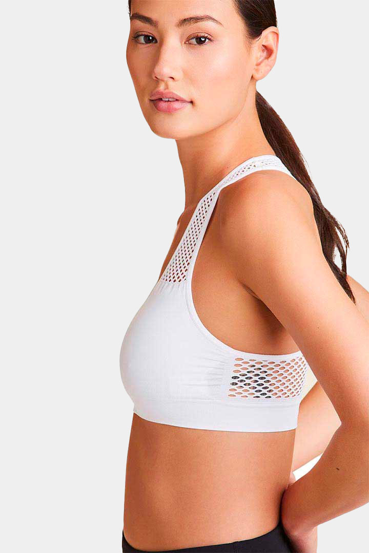 Picture of Seamless Bra-White