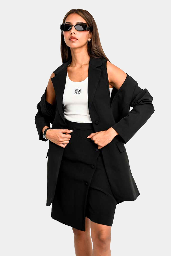 Picture of The Kay Blazer-Black