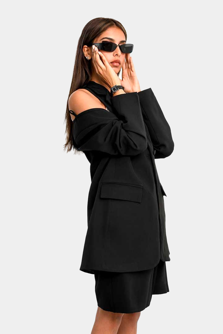 Picture of The Kay Blazer-Black