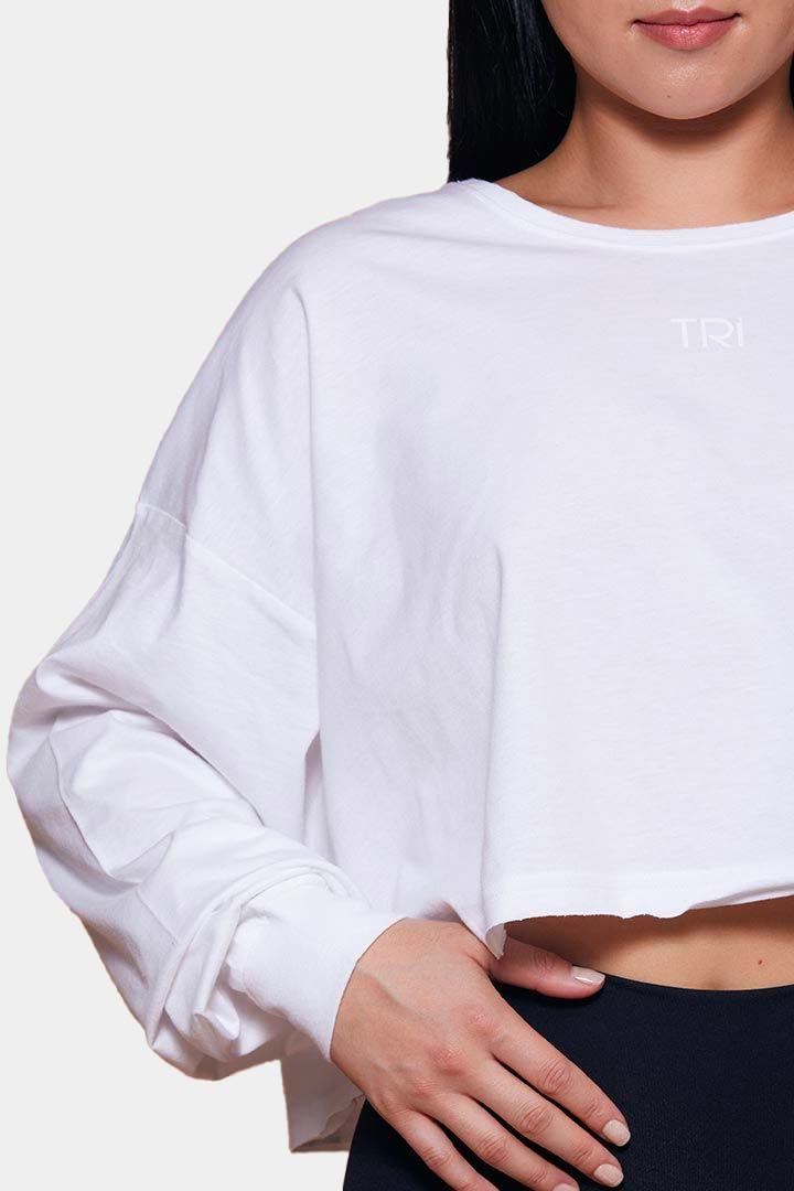 Picture of Effortless Crop Top White