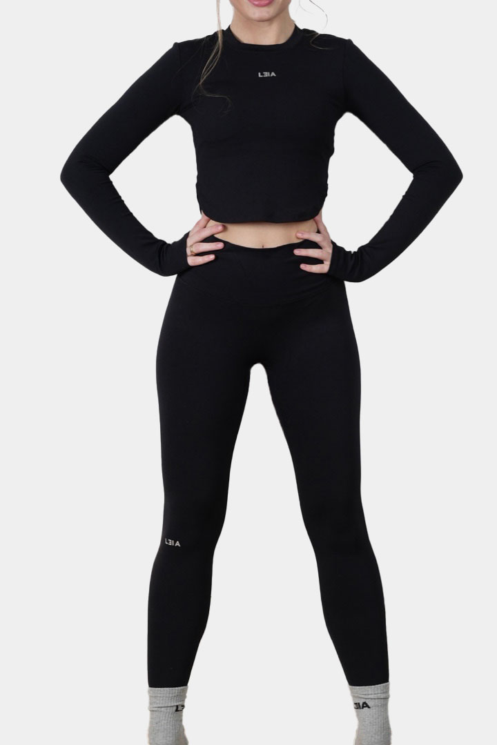 Picture of Basic 1-fits-All Leggings-Black