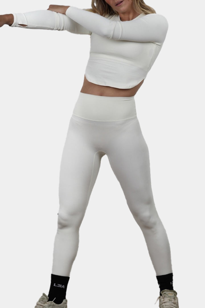 Picture of Basic 1-fits-All Leggings-White