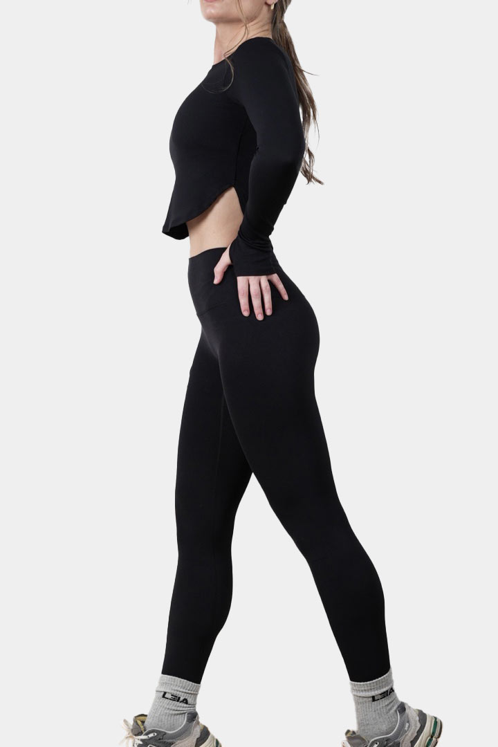 Picture of Basic Signature Leggings -Black