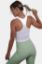 Picture of Padded Built-in Bra Vest Tank Top -White
