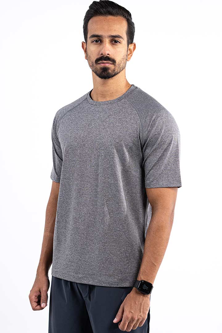 Picture of Sport Lux Tec T-Shirt-Charcoal 