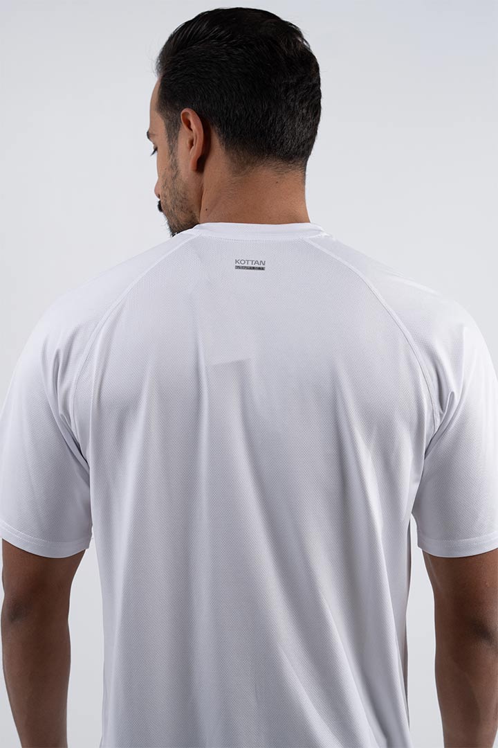 Picture of Sport Lux Tec T-Shirt-White 