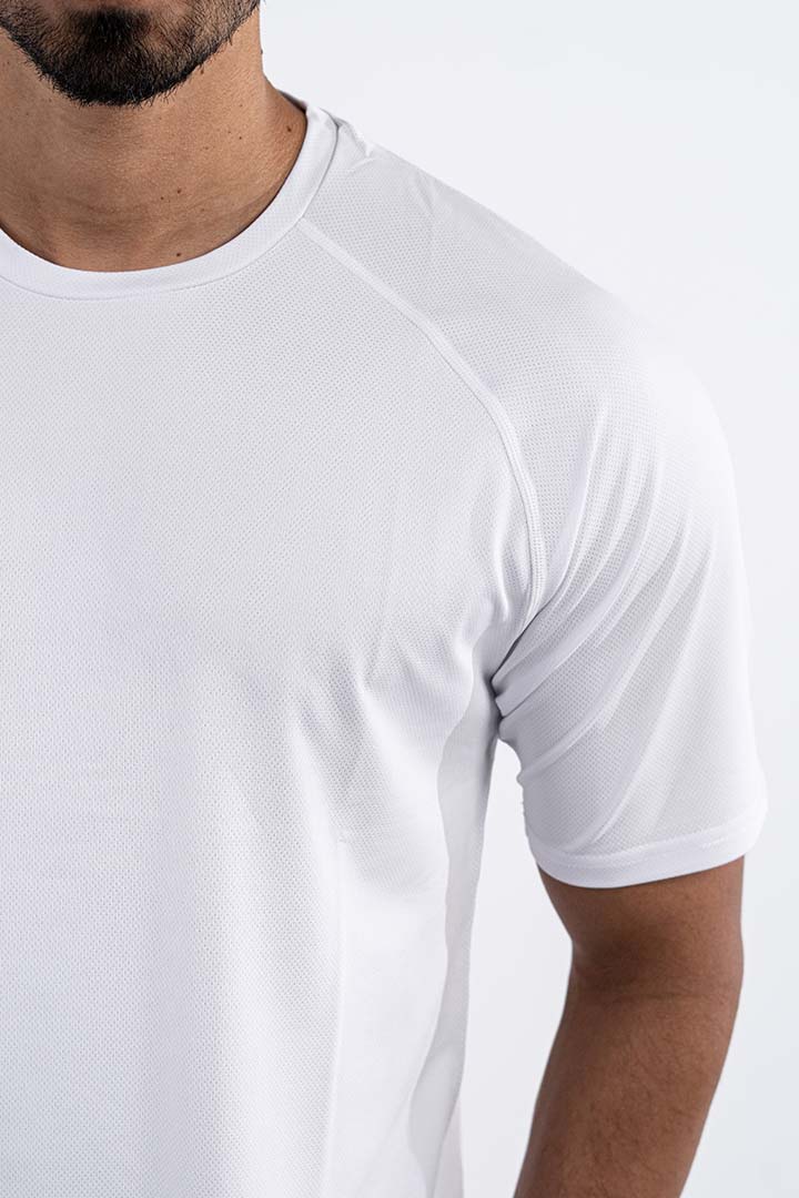 Picture of Sport Lux Tec T-Shirt-White 