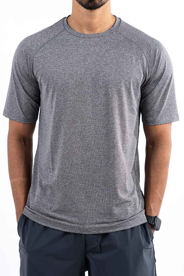 Picture of Sport Lux Tec T-Shirt-Charcoal 