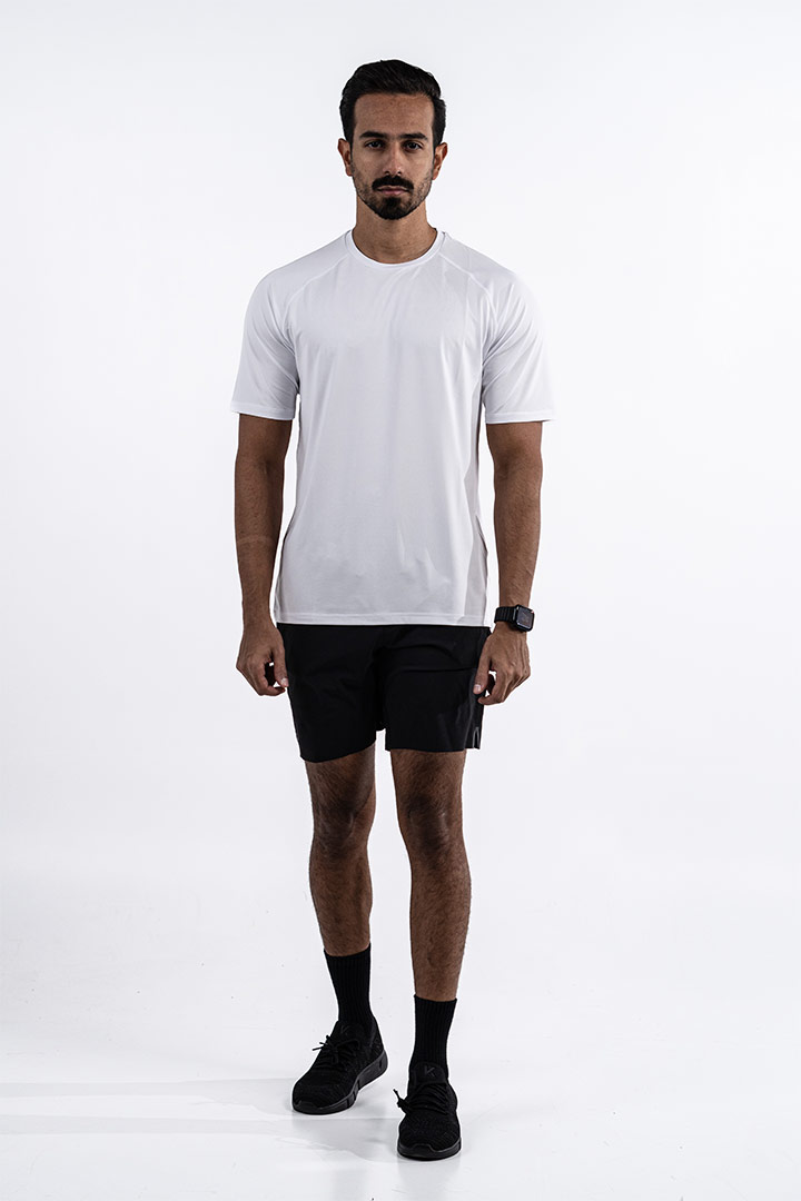 Picture of Sport Lux Tec T-Shirt-White 