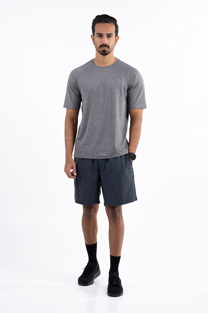 Picture of Sport Lux Tec T-Shirt-Charcoal 