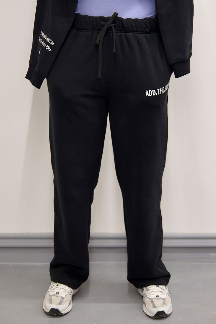 Picture of Warm Cozy Sweatpants - Black