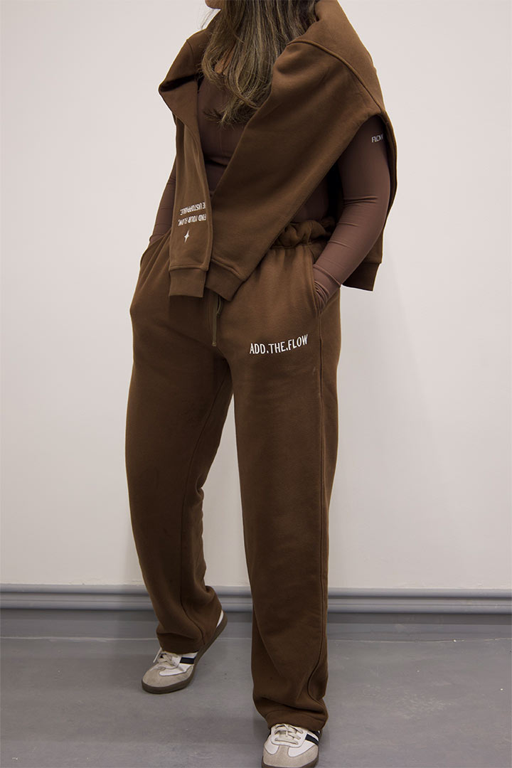 Picture of Warm Cozy Sweatpants - Brown