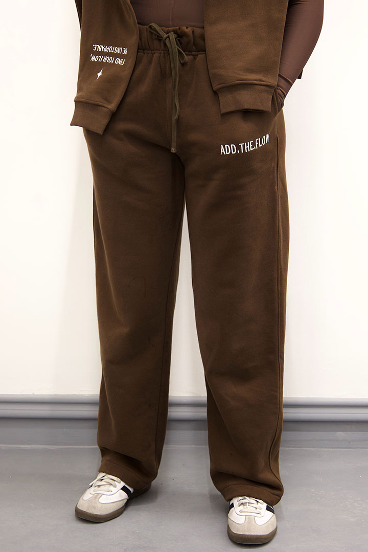 Picture of Warm Cozy Sweatpants - Brown