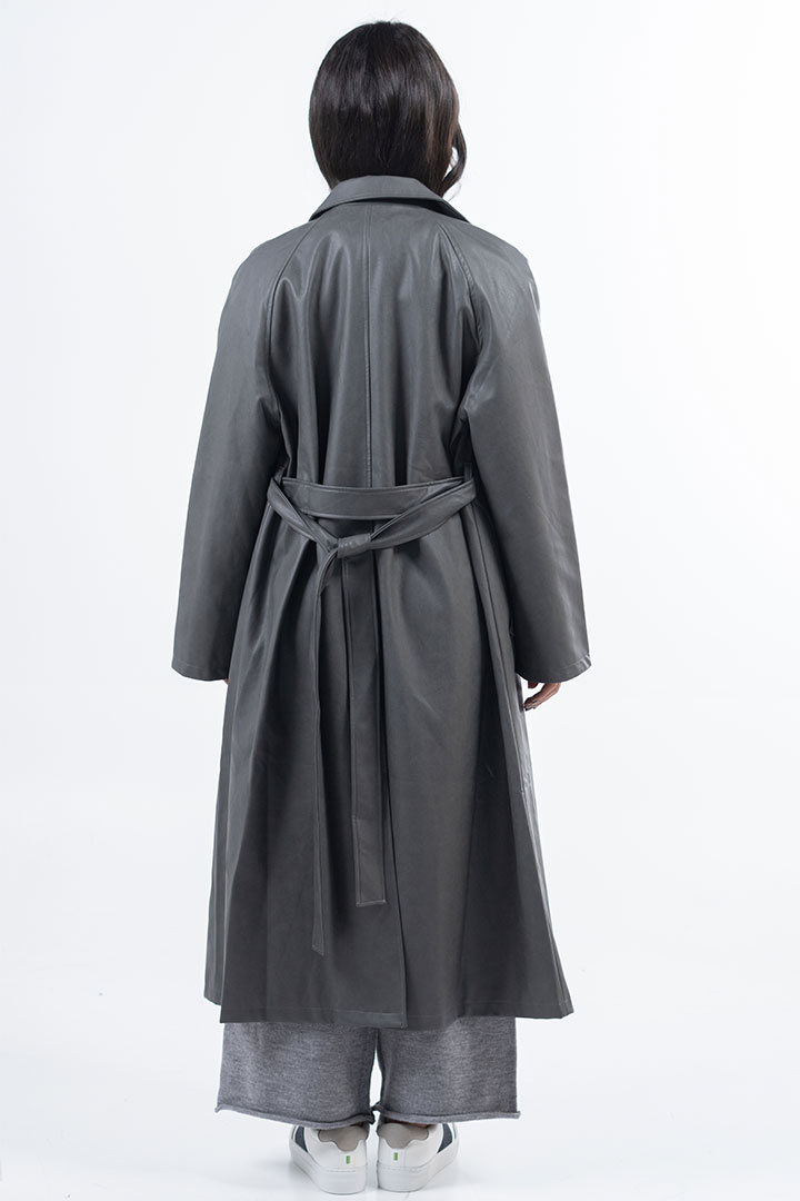 Picture of Leather Trench Coat