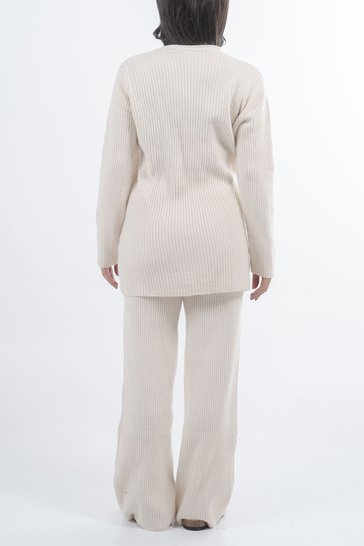 Picture of Two Piece Knitted Set - Apricot