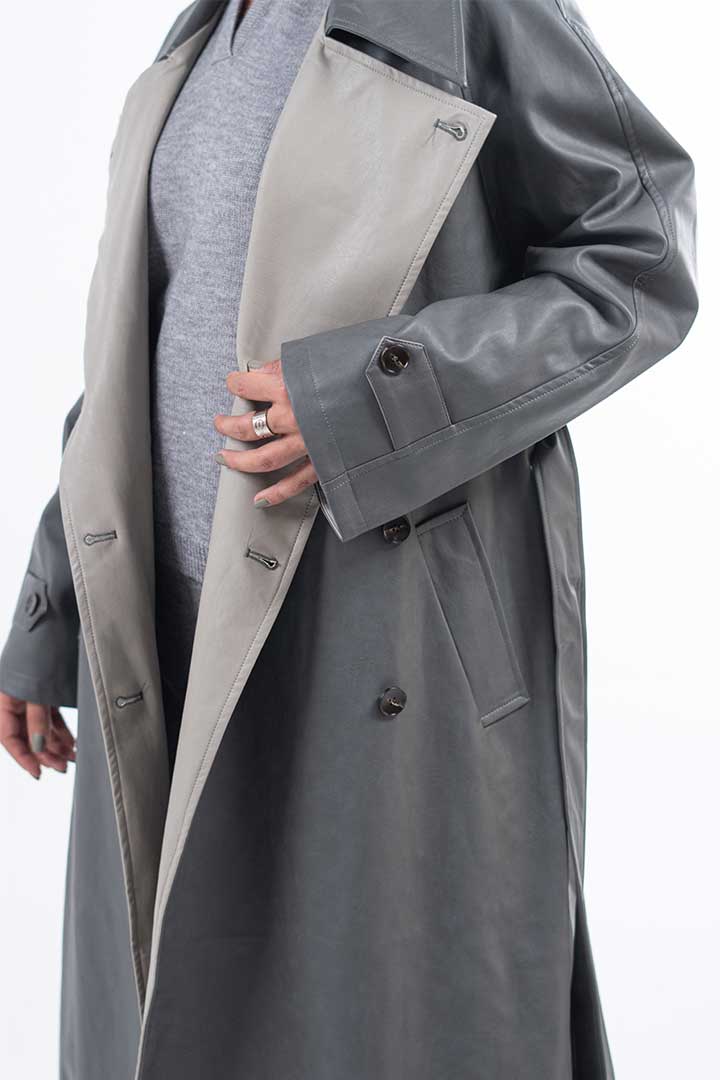 Picture of Leather Trench Coat