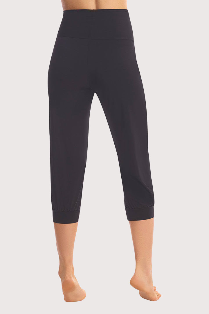 Picture of Butter High-Rise Capri Jogger- Black