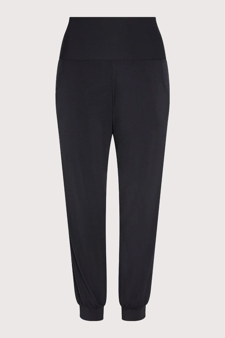 Picture of Butter High-Rise Capri Jogger- Black