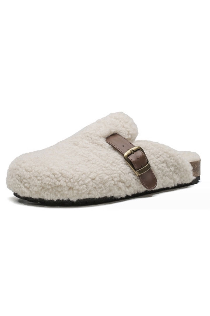 Picture of Sherpa Mules - Cream