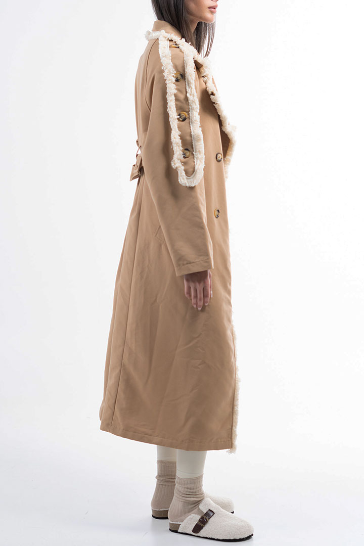 Picture of Fringe Trench Coat