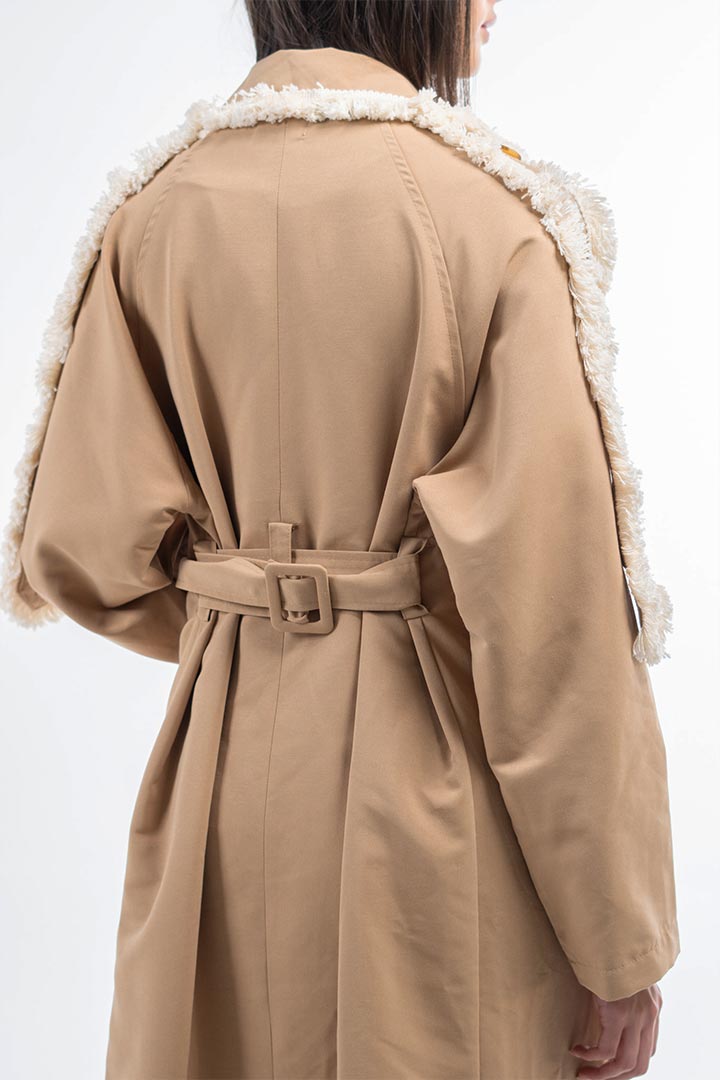 Picture of Fringe Trench Coat