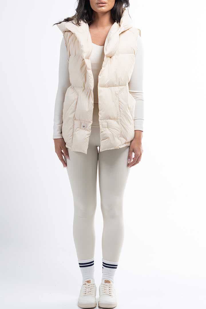 Picture of Puffer Vest-White