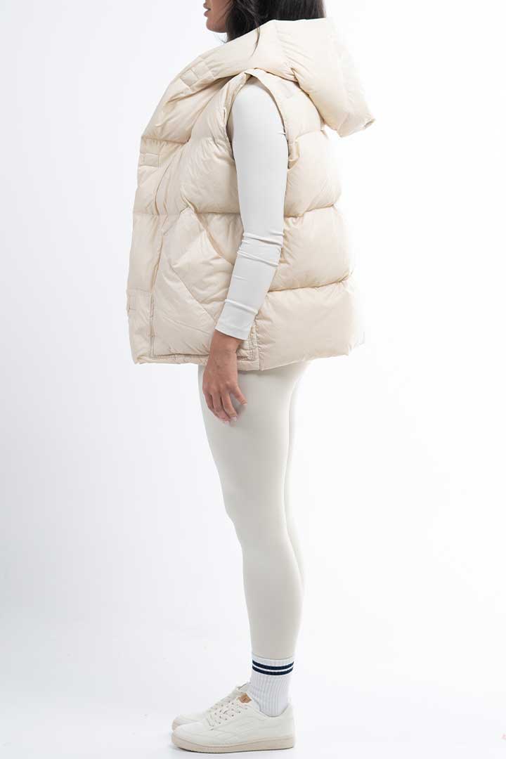 Picture of Puffer Vest-White