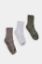 Picture of  Crew Grip Socks - White,Cream,Green