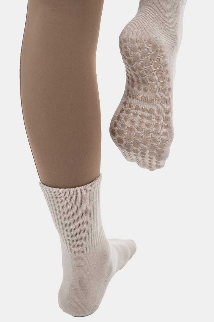 Picture of  Crew Grip Socks - White,Cream,Green