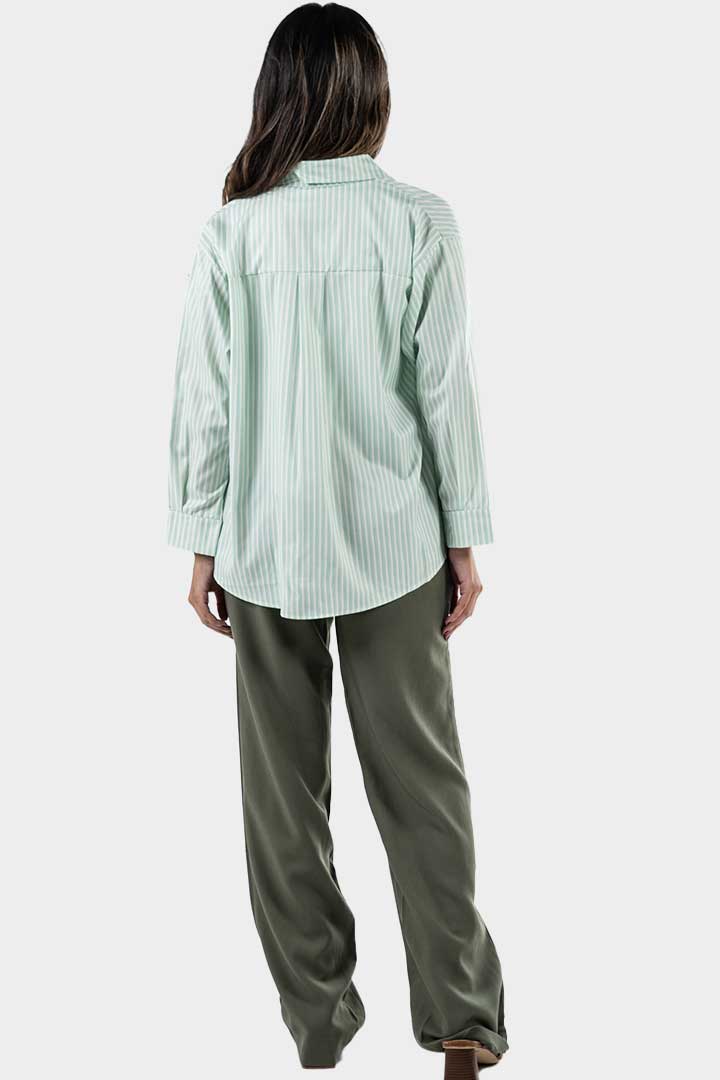 Picture of Striped Shirt-Green 