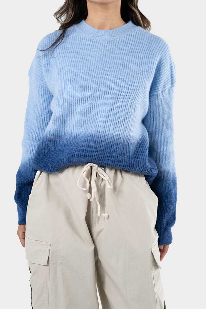 Picture of Ombre Sweater-Blue